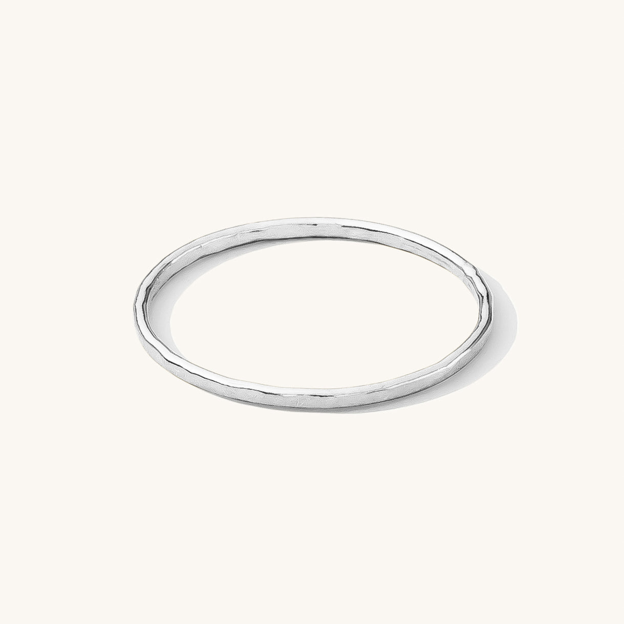 Hammered Stacking Ring | Simple & Dainty Jewelry