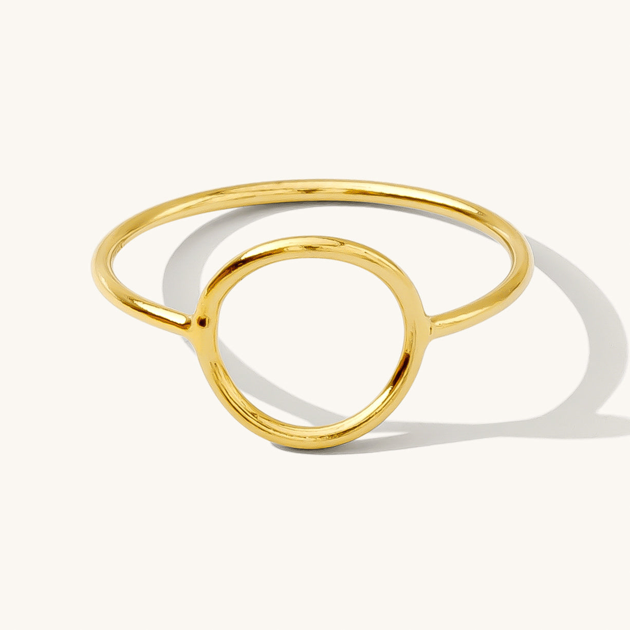 Karma Circle Ring | Simple & Dainty Jewelry