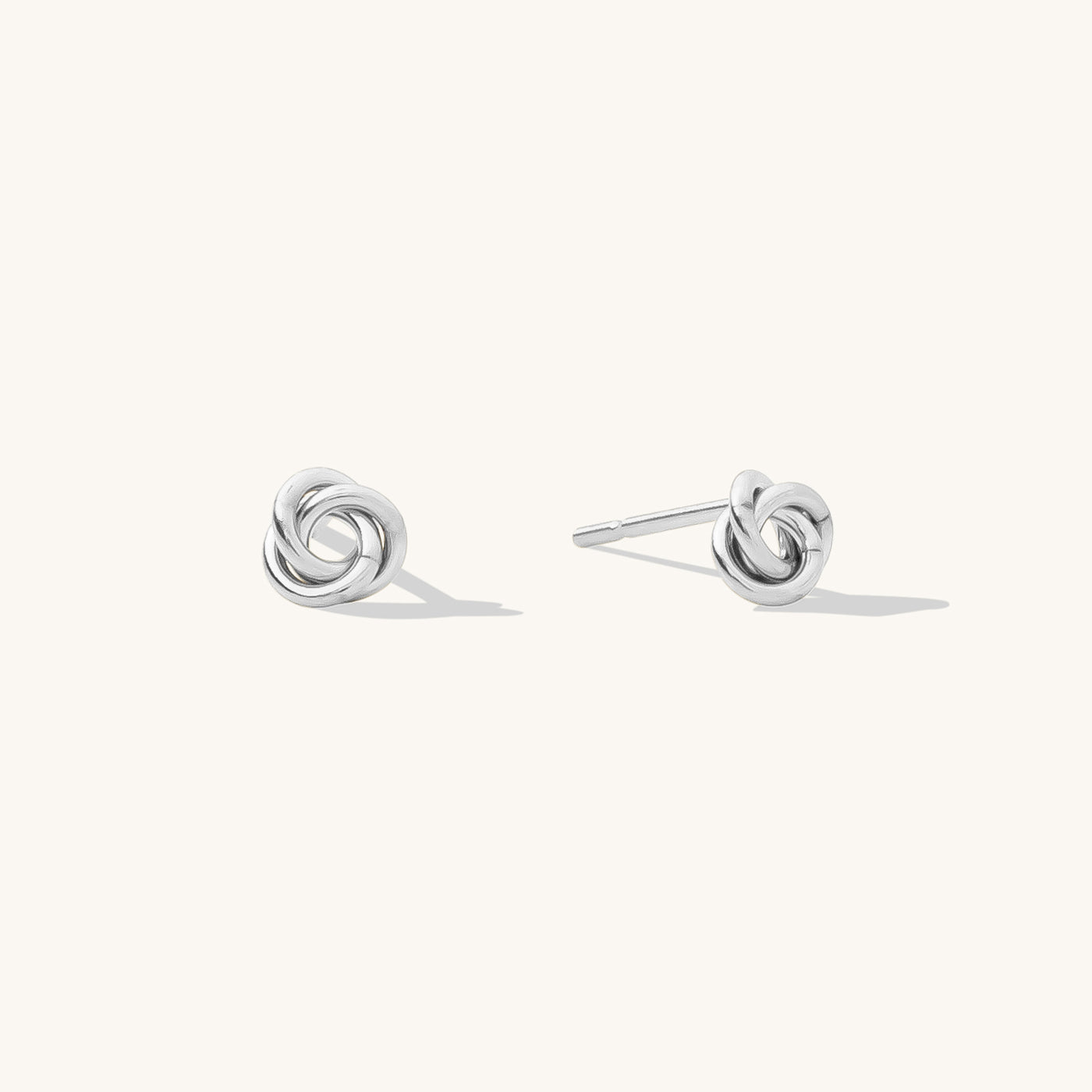 Love Knot Stud Earrings | Simple & Dainty Jewelry