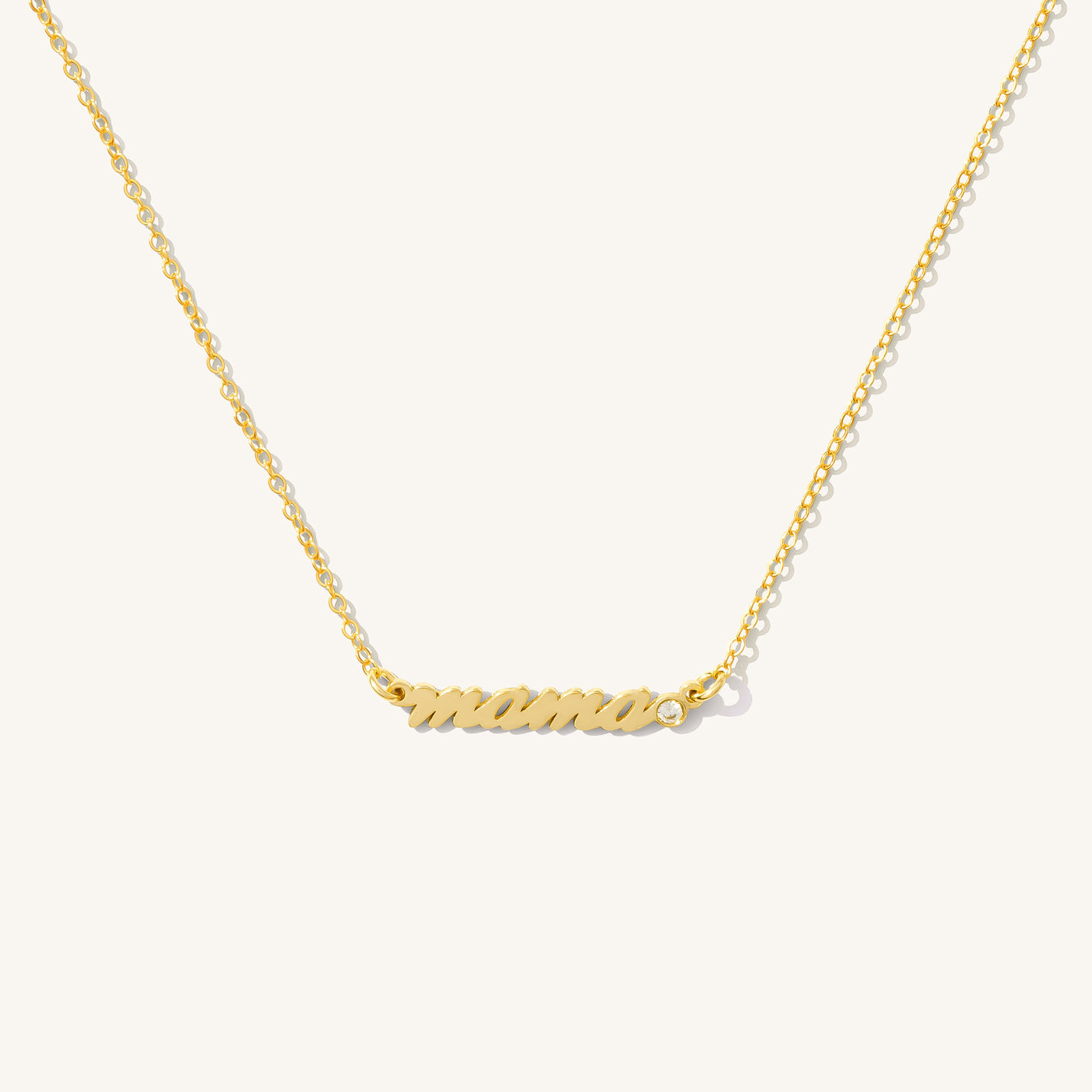 Mama Nameplate Necklace | Simple & Dainty Jewelry