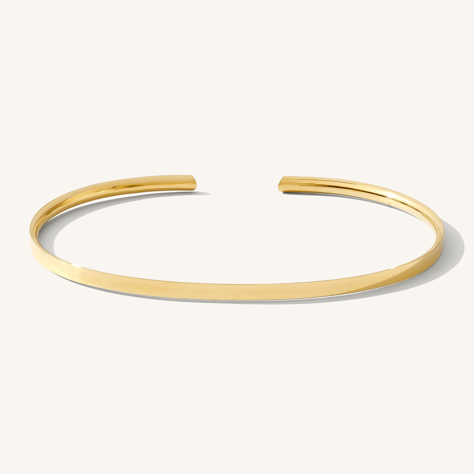 Minimal Cuff Bracelet Sterling Silver