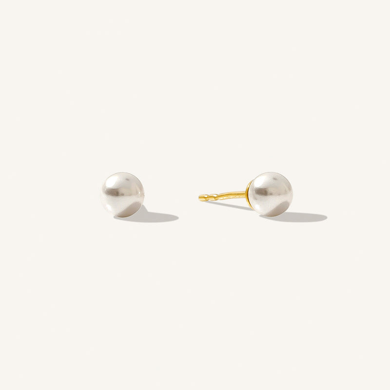 Pearl Stud Earrings