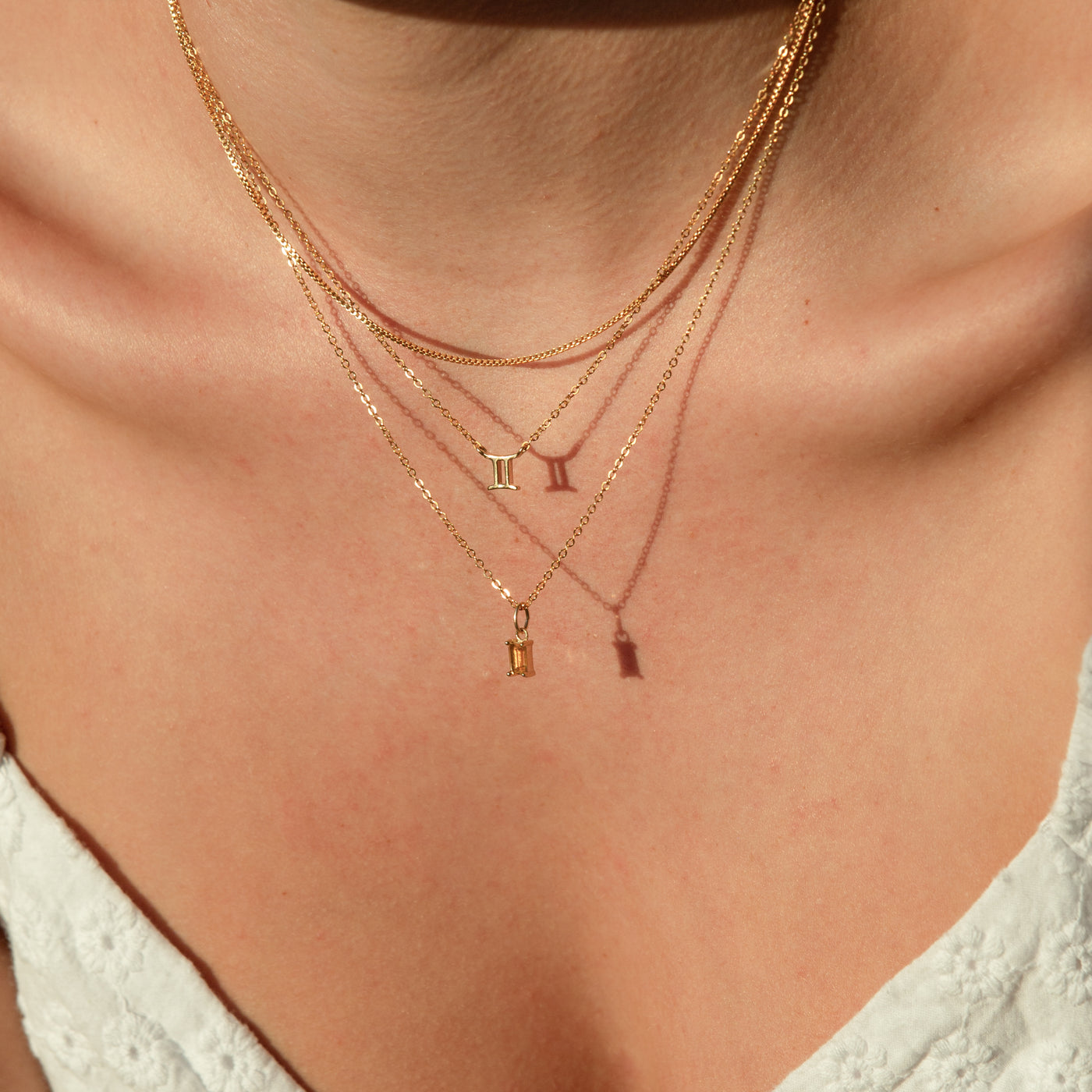 Thin Box Chain Necklace | Simple & Dainty Jewelry