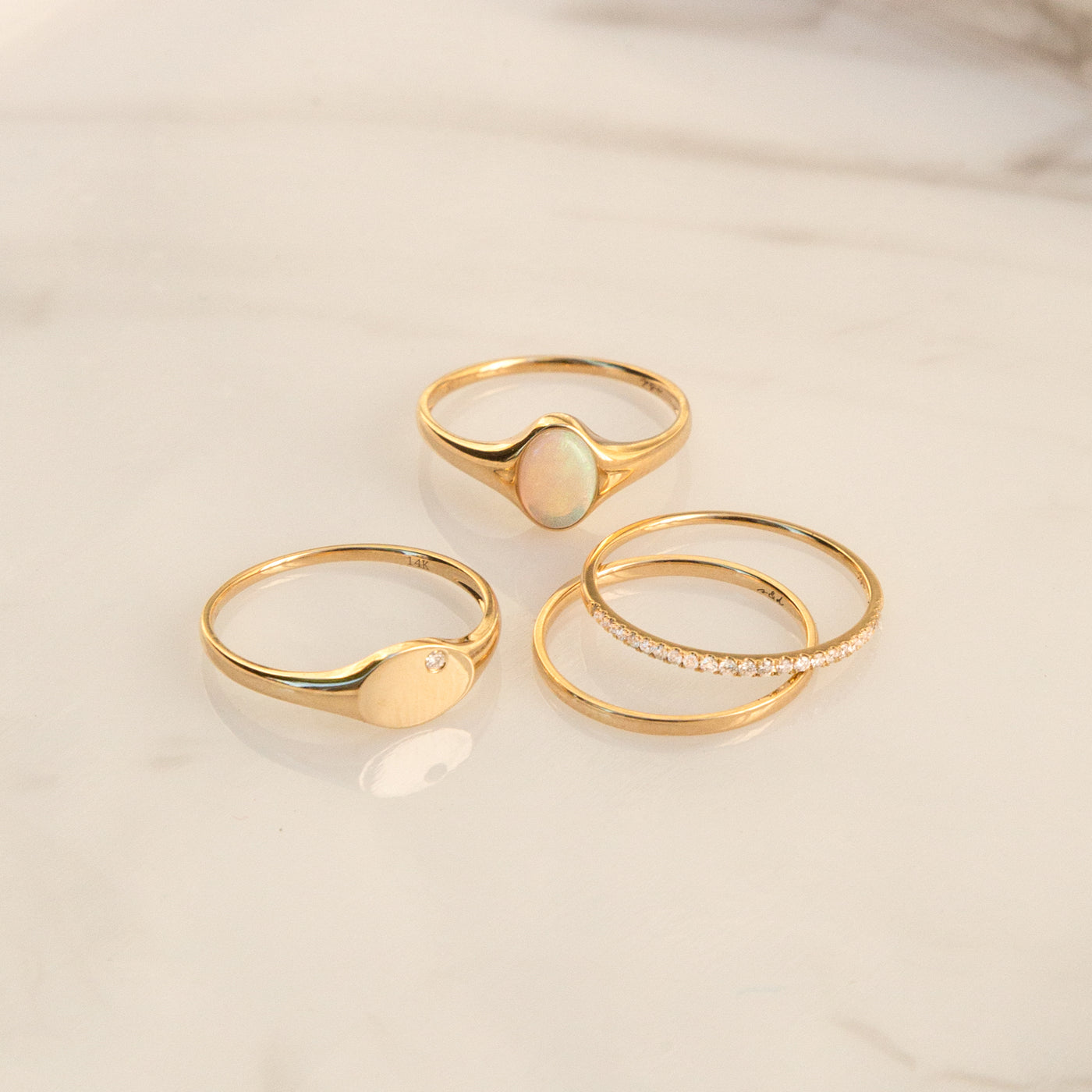 Dainty Stacking Ring | Simple & Dainty Jewelry
