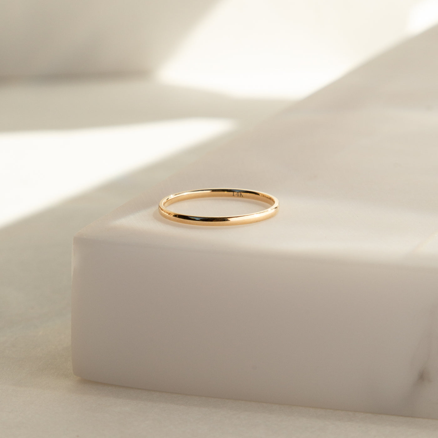 Dainty Stacking Band Ring | Simple & Dainty