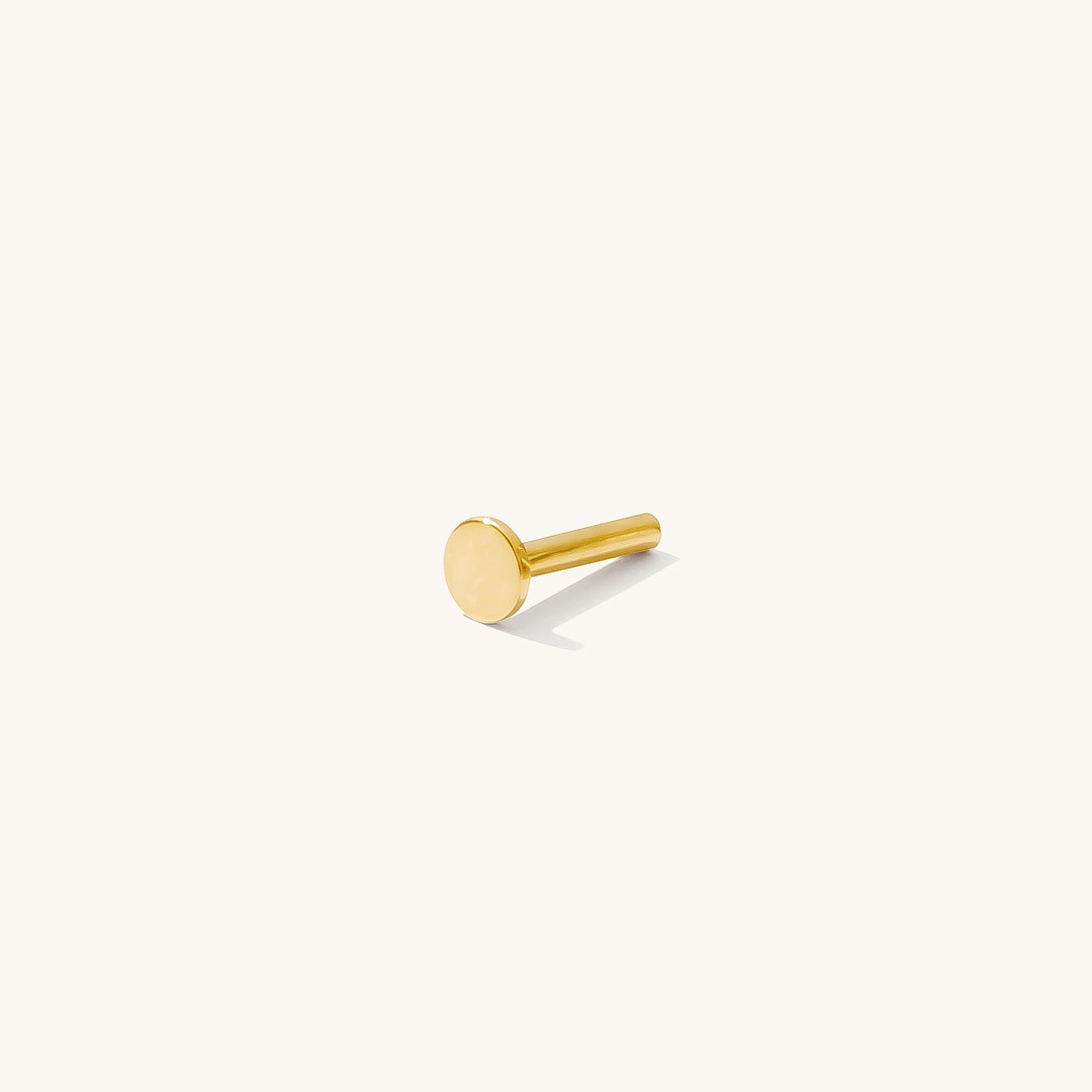 Flat Back Replacement - 14k Solid Gold | Simple & Dainty Jewelry