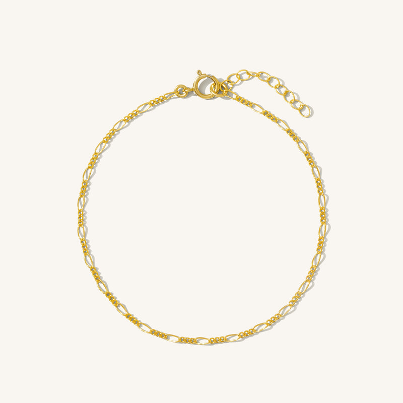Thin Figaro Anklet