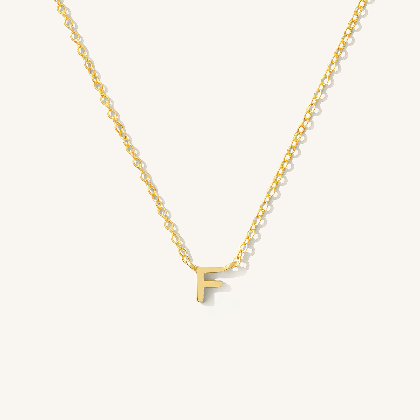 Buy Small Alphabet Necklace, 14K Gold Necklace Small Letters, Dainty Gold  Initial Necklace Graduation Personalized Jewelry Gifts Online in India -  Etsy