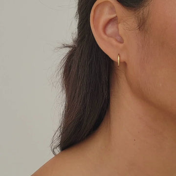Ear Stack Set of 3 Sterling Silver Earrings Baguette Huggie -  Israel