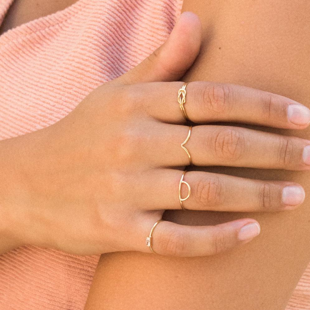 Arch Collection Rings Arch Ring | Simple & Dainty