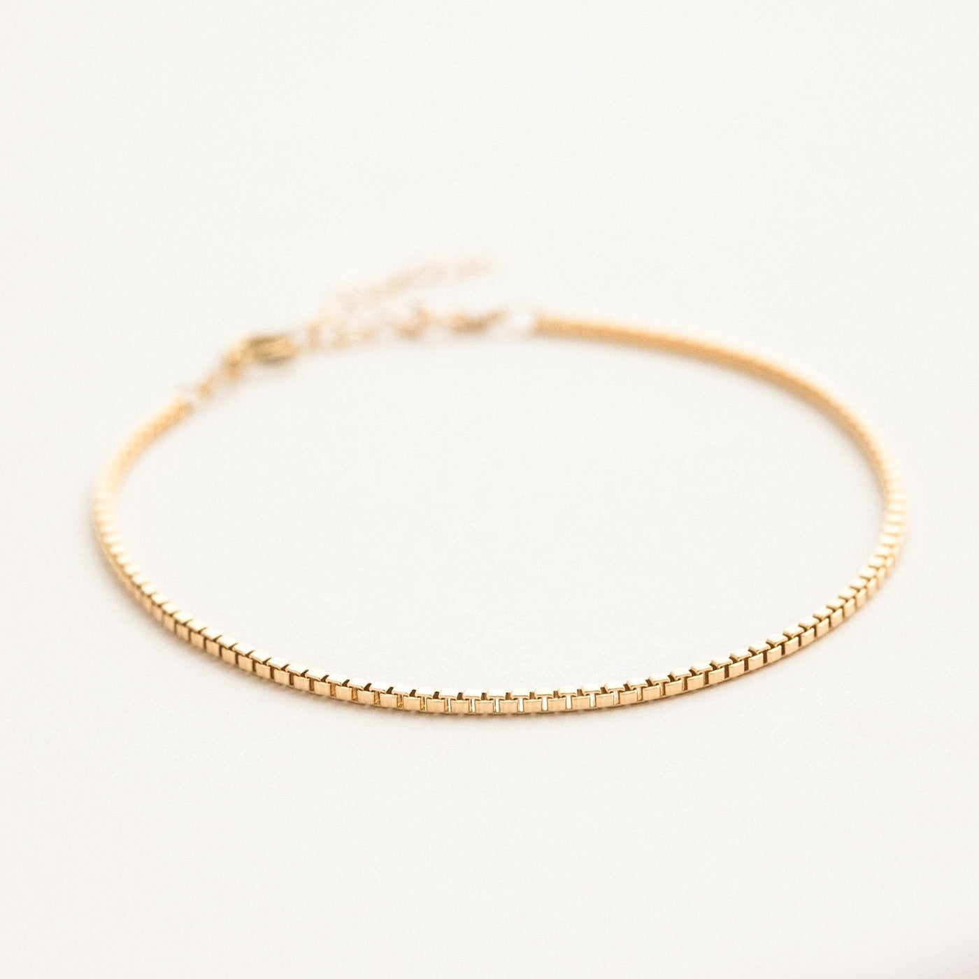 Box Chain Bracelet by Simple & Dainty Jewelry