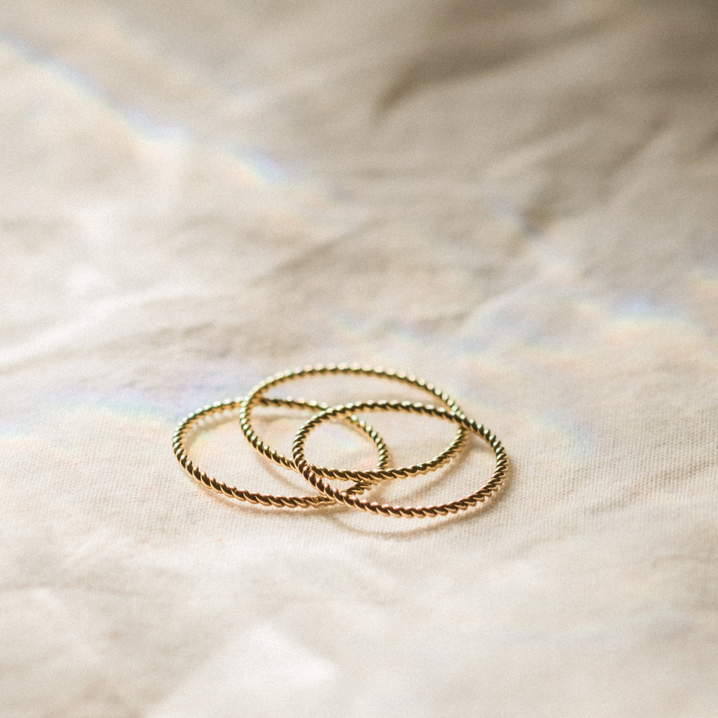 Braided Stacking Ring | Simple & Dainty