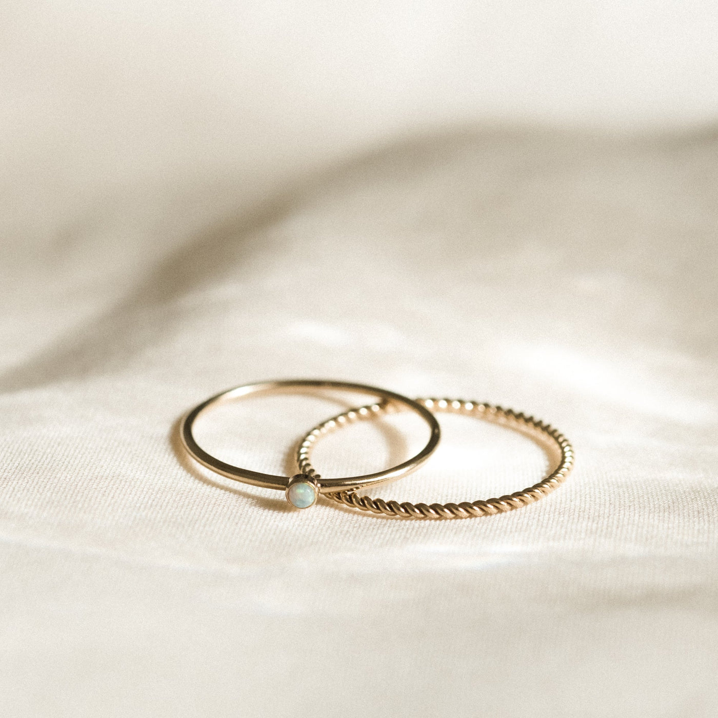 Braided Stacking Ring | Simple & Dainty Jewelry