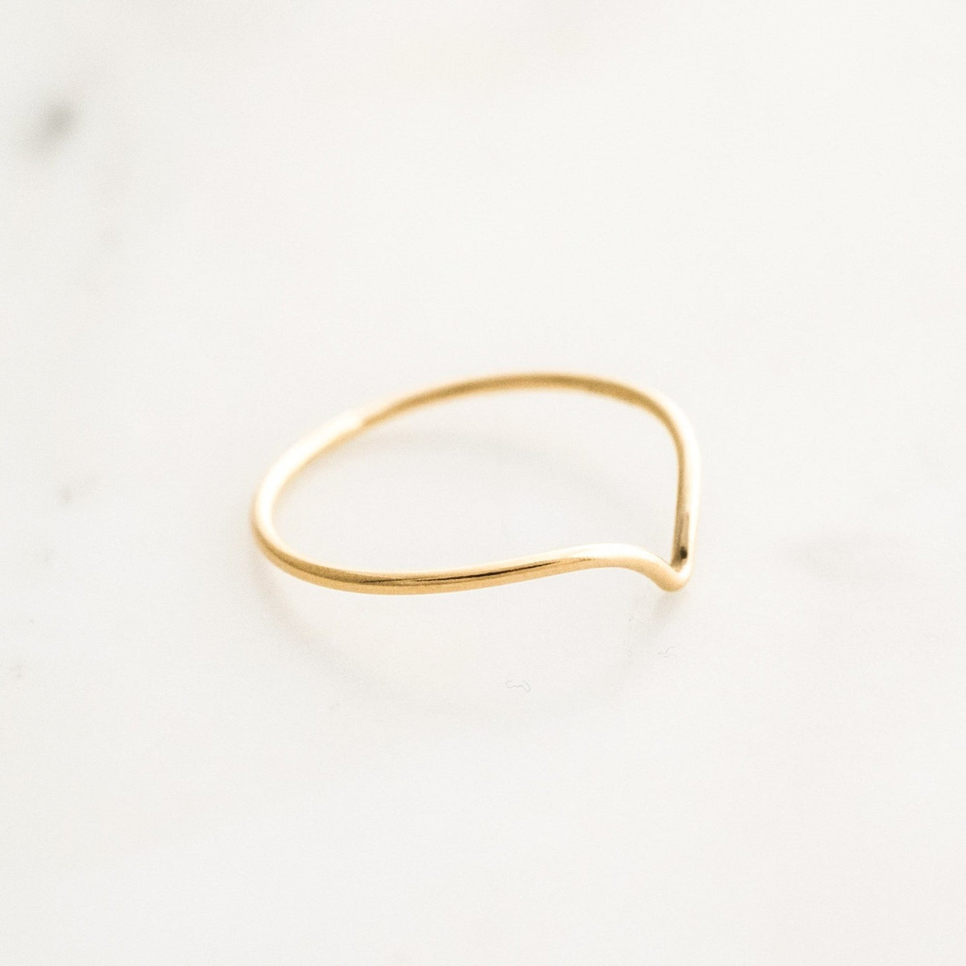 Chevron Ring by Simple & Dainty Jewelry