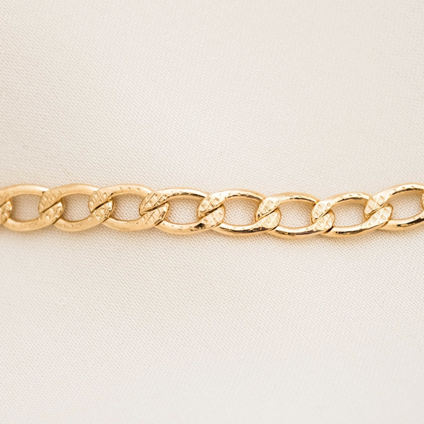 Chunky Curb Chain Necklace by Simple & Dainty Jewelry