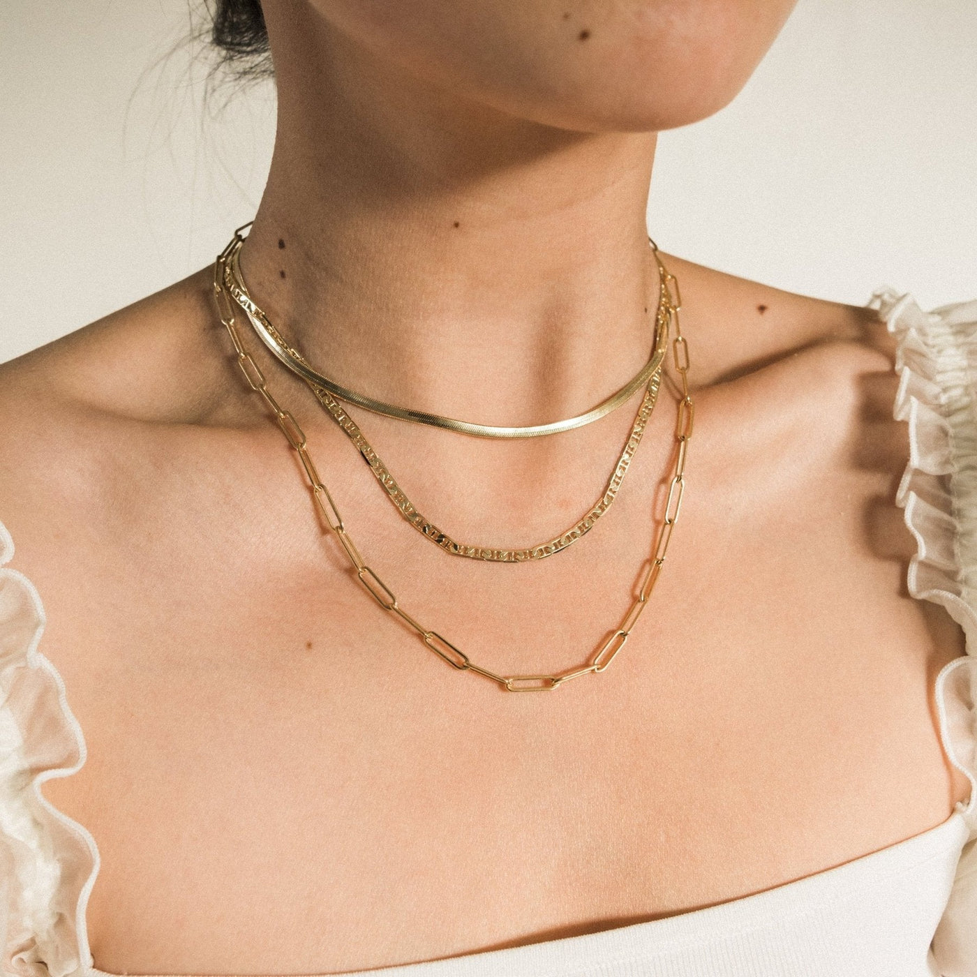 Chunky Paperclip Necklace | Simple & Dainty