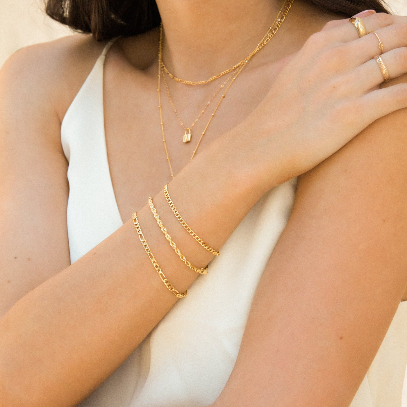 Curb Chain Bracelet | Simple & Dainty Jewelry