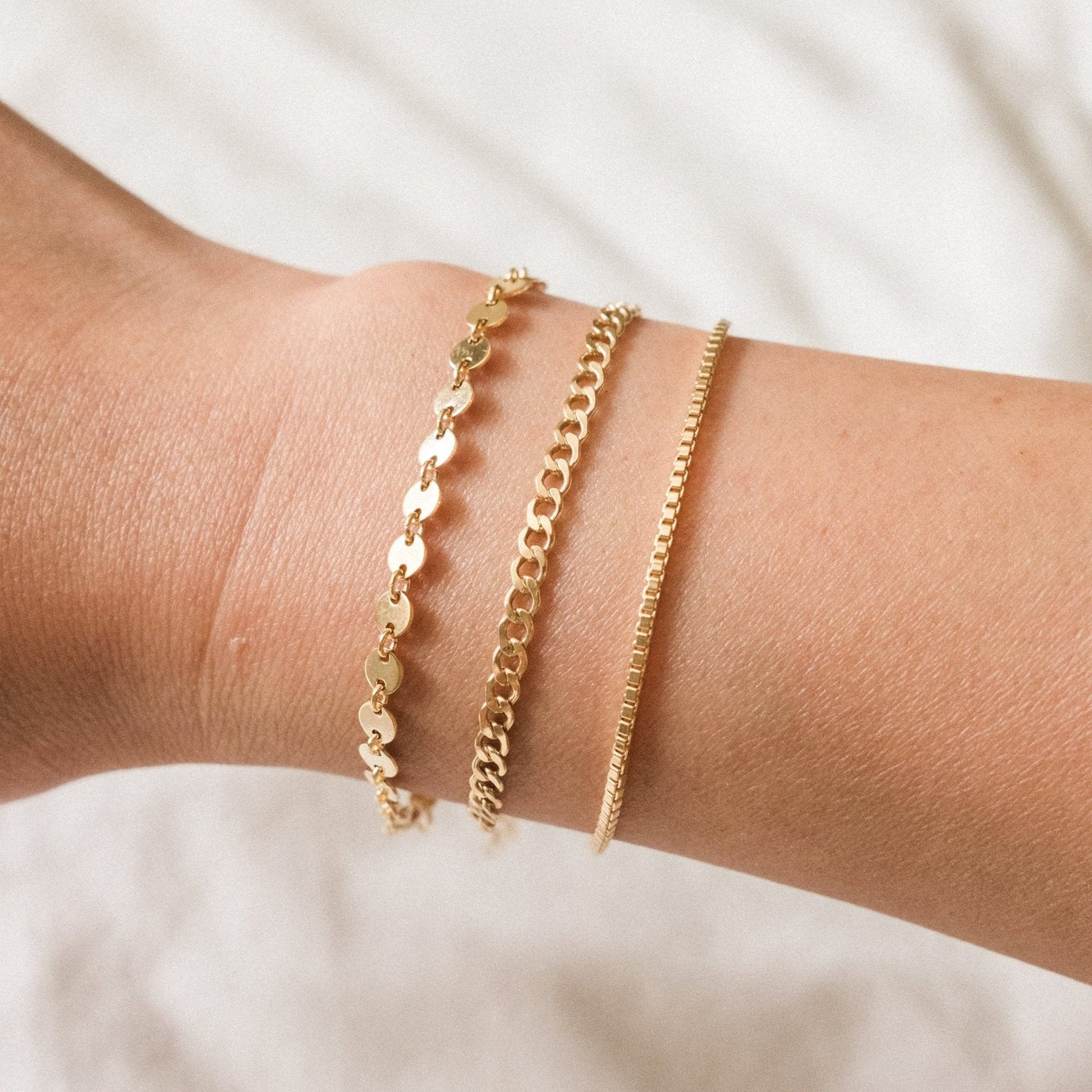 Curb Chain Bracelet | Simple & Dainty