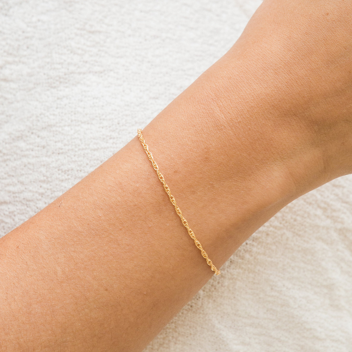 Dainty Rope Bracelet | Simple & Dainty Jewelry
