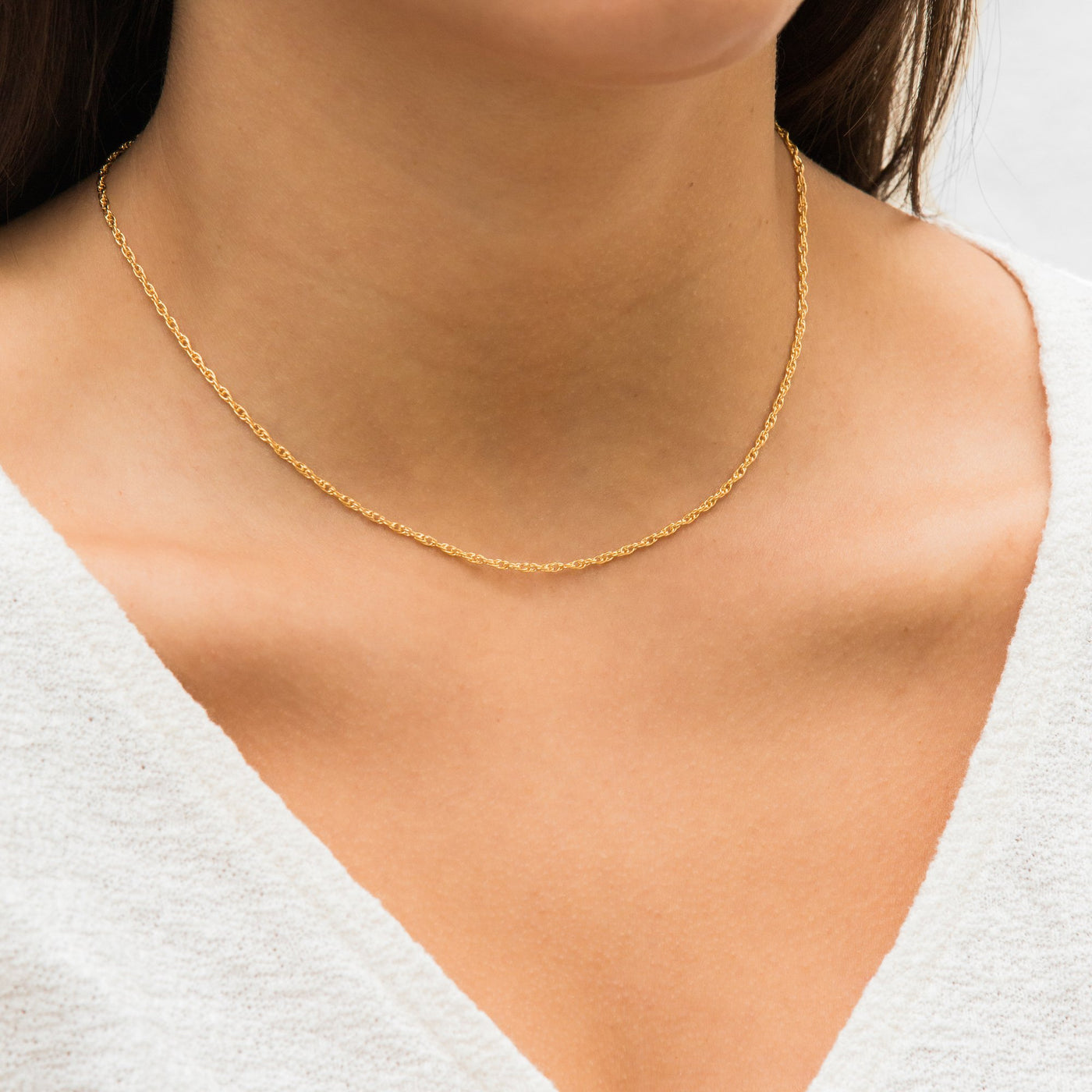 Dainty Rope Necklace | Simple & Dainty Jewelry
