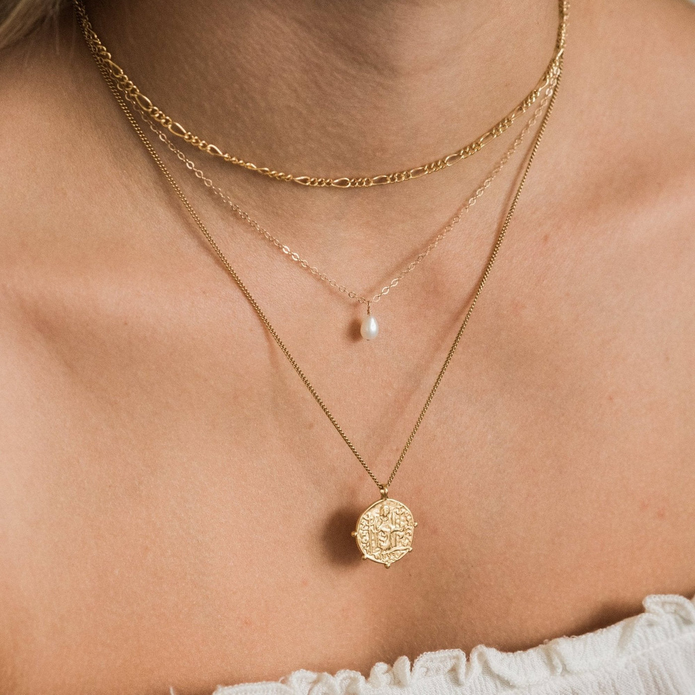Figaro Chain Necklace | Simple & Dainty