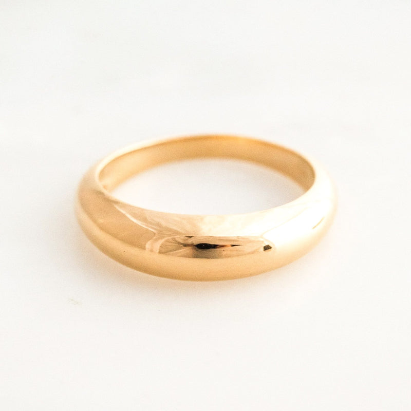 Gold Dome Ring