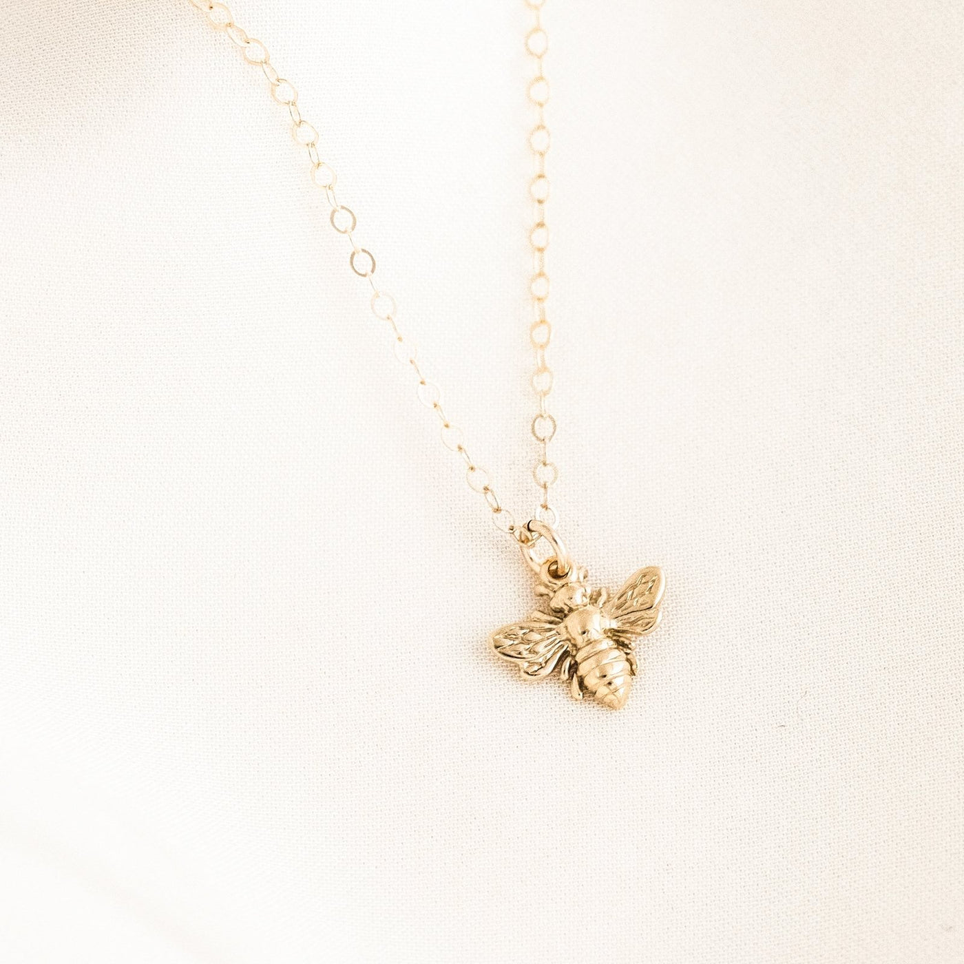 Honey Bee Necklace | Simple & Dainty