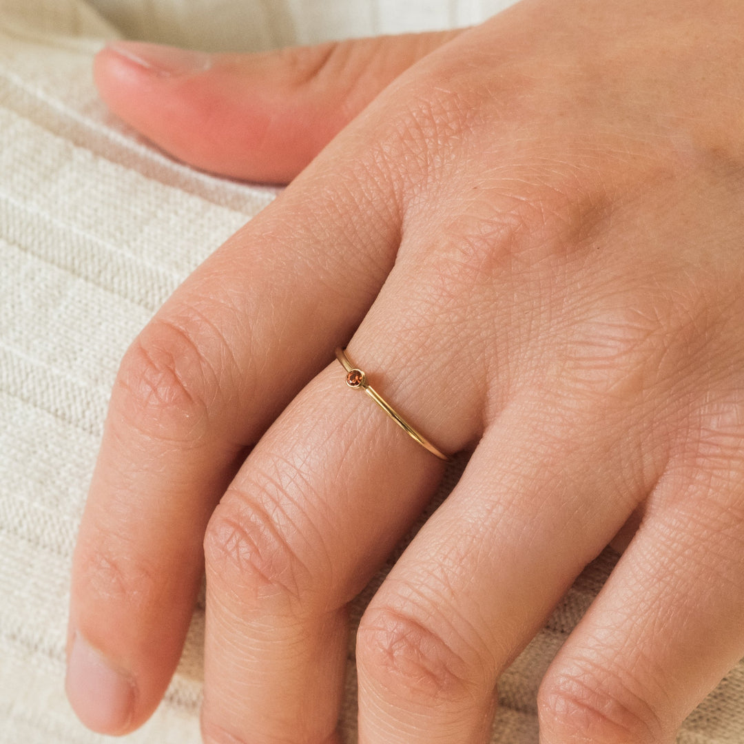 July Birthstone Ring
