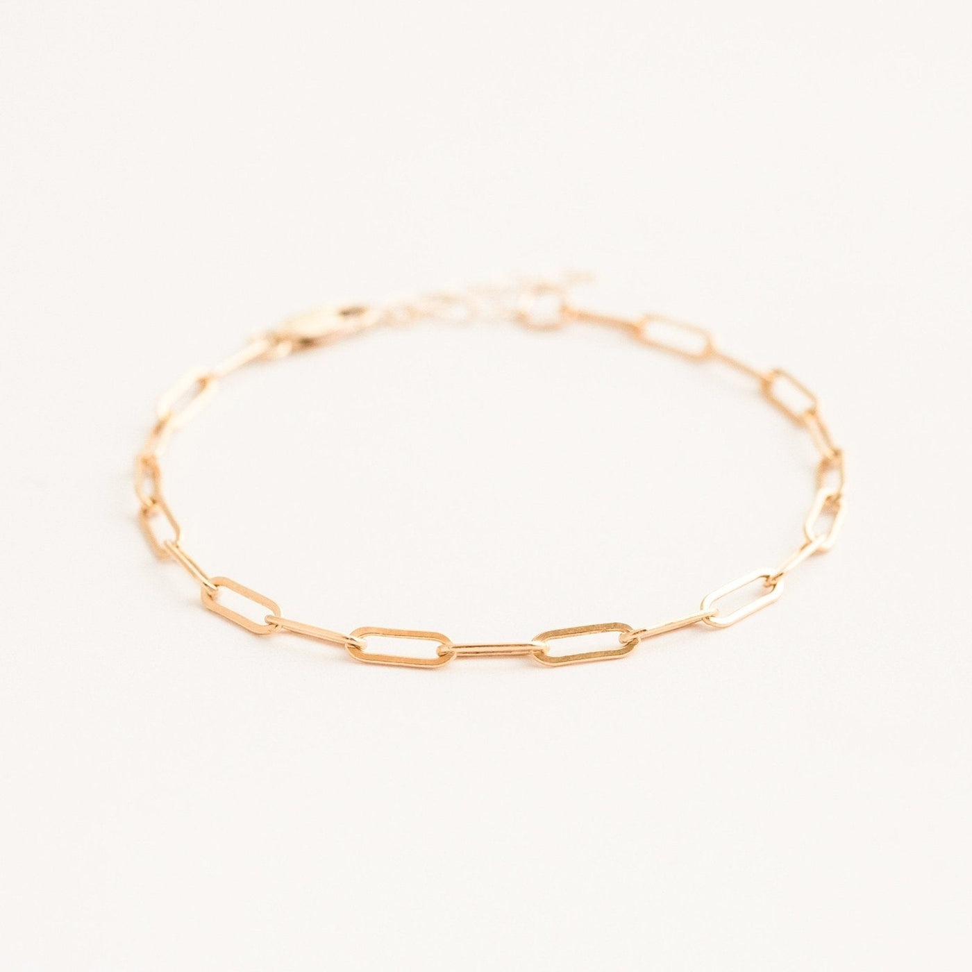 Paperclip Chain Bracelet by Simple & Dainty Jewelry
