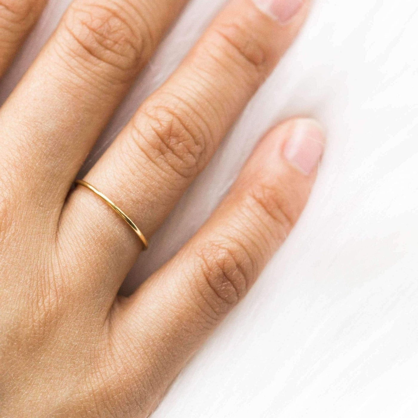 Simple Stacking Ring | Simple & Dainty
