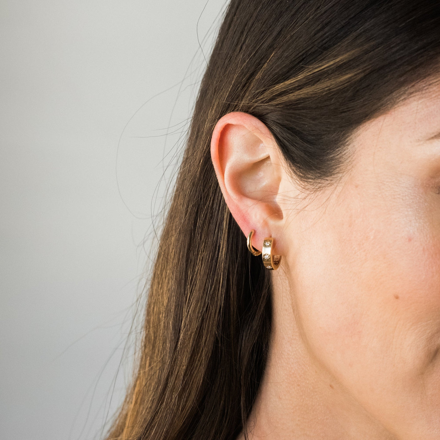 Starburst Huggie Earrings | Simple & Dainty Jewelry