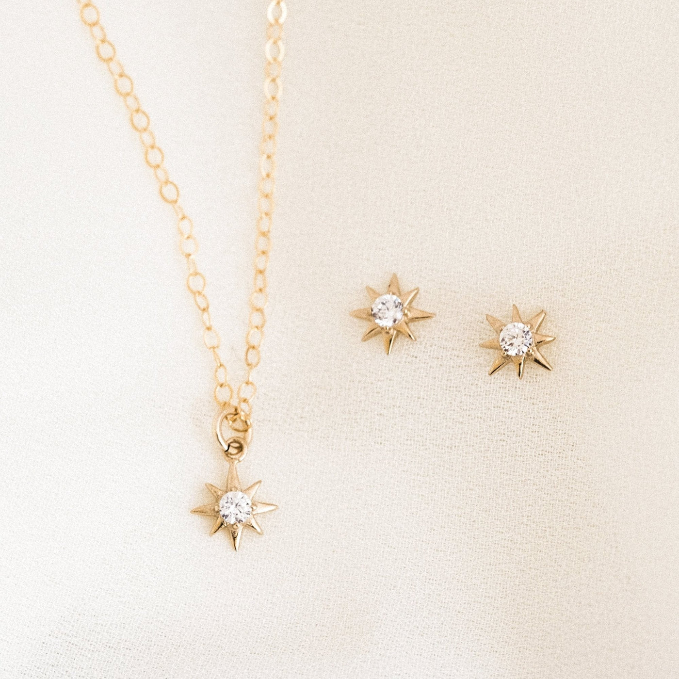 Starburst Necklace by Simple & Dainty Jewelry