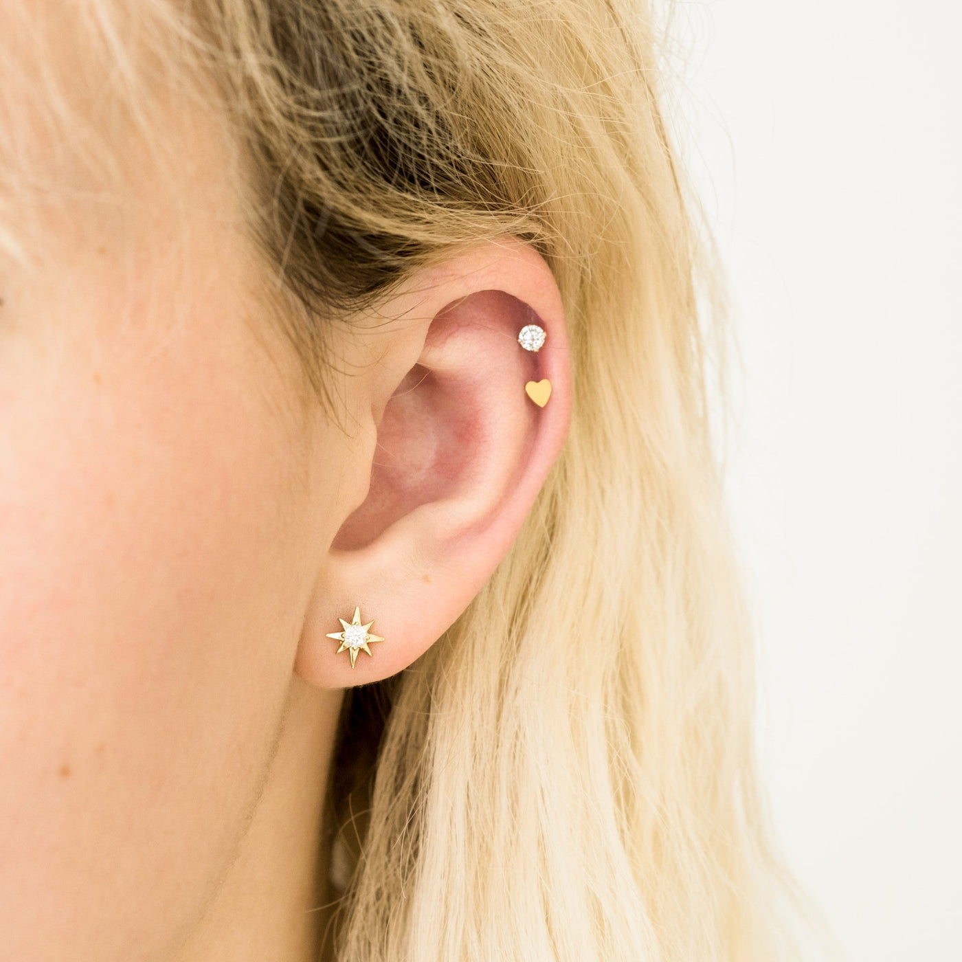 Starburst Stud Earrings | Simple & Dainty Jewelry