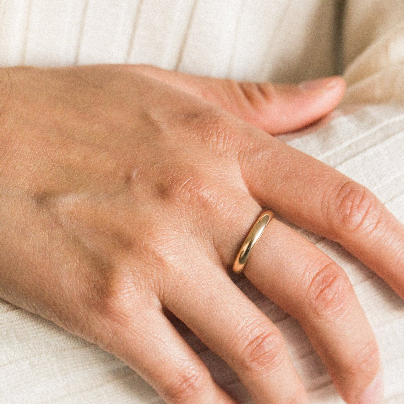 Thick Band Ring | Simple & Dainty