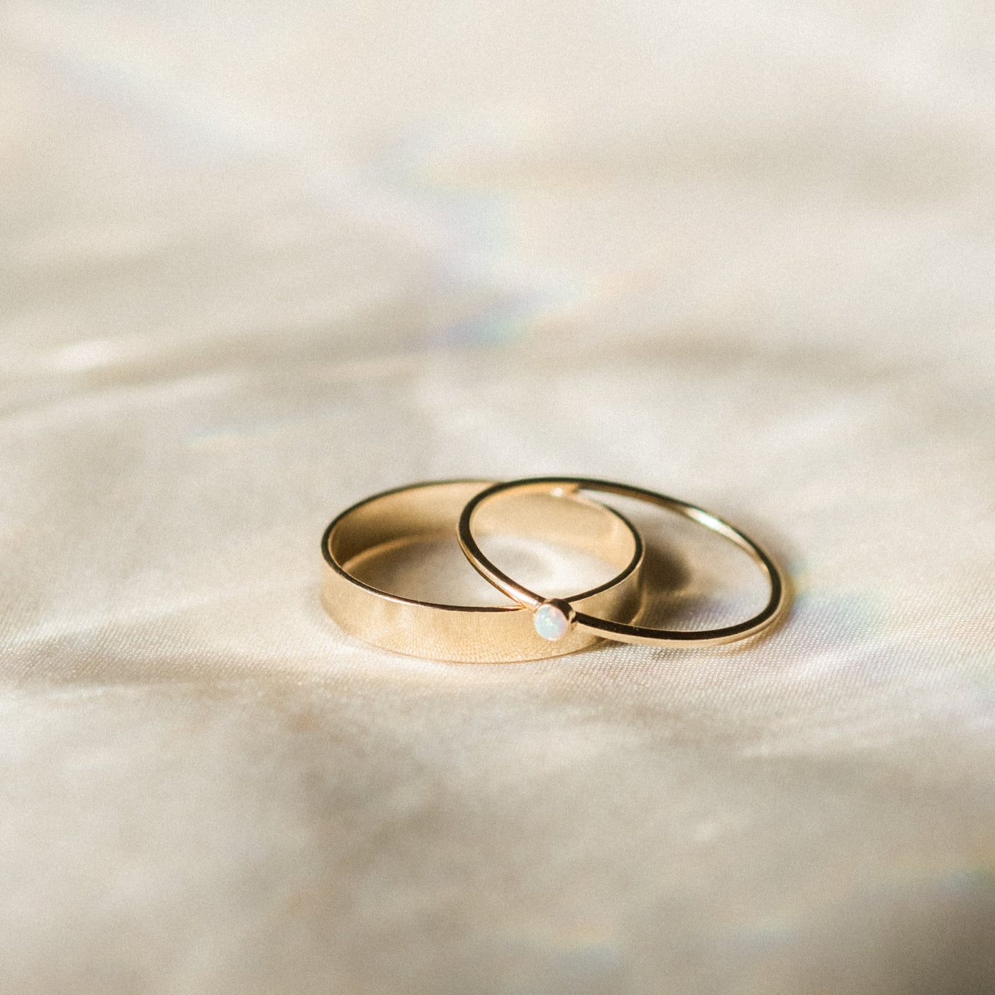 Thick Flat Band Ring | Simple & Dainty