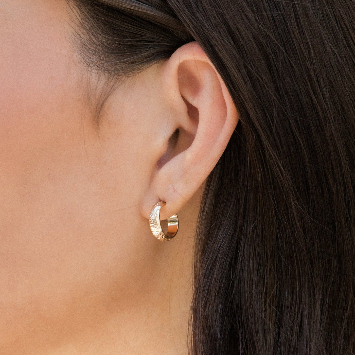 Buy WOWSHOW Large Big Gold Hoop Earrings Wide Flat Hoop Earrings Thick Hoops  for Women at Amazonin
