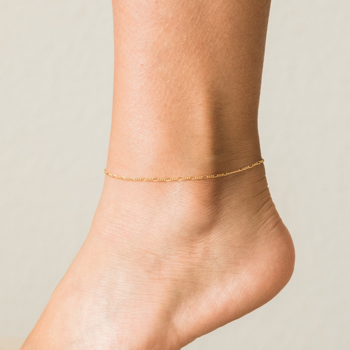 Thin Figaro Anklet | Simple & Dainty Jewelry