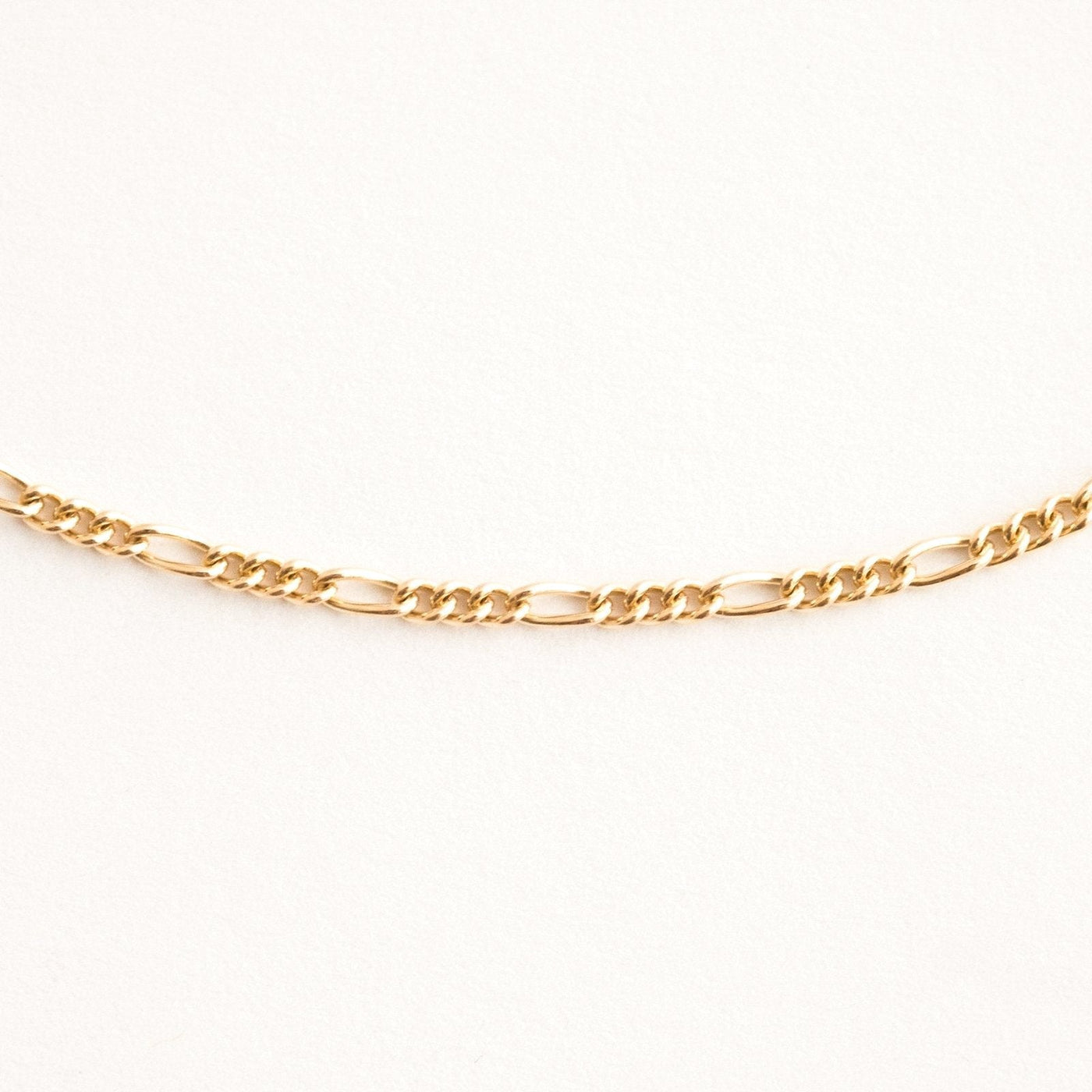 Thin Figaro Anklet by Simple & Dainty Jewelry