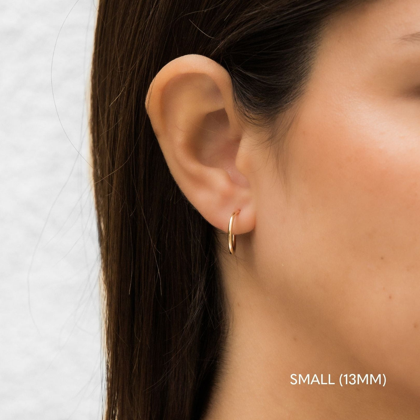 Small (14mm) Thin Hoop Earrings | Simple & Dainty Jewelry