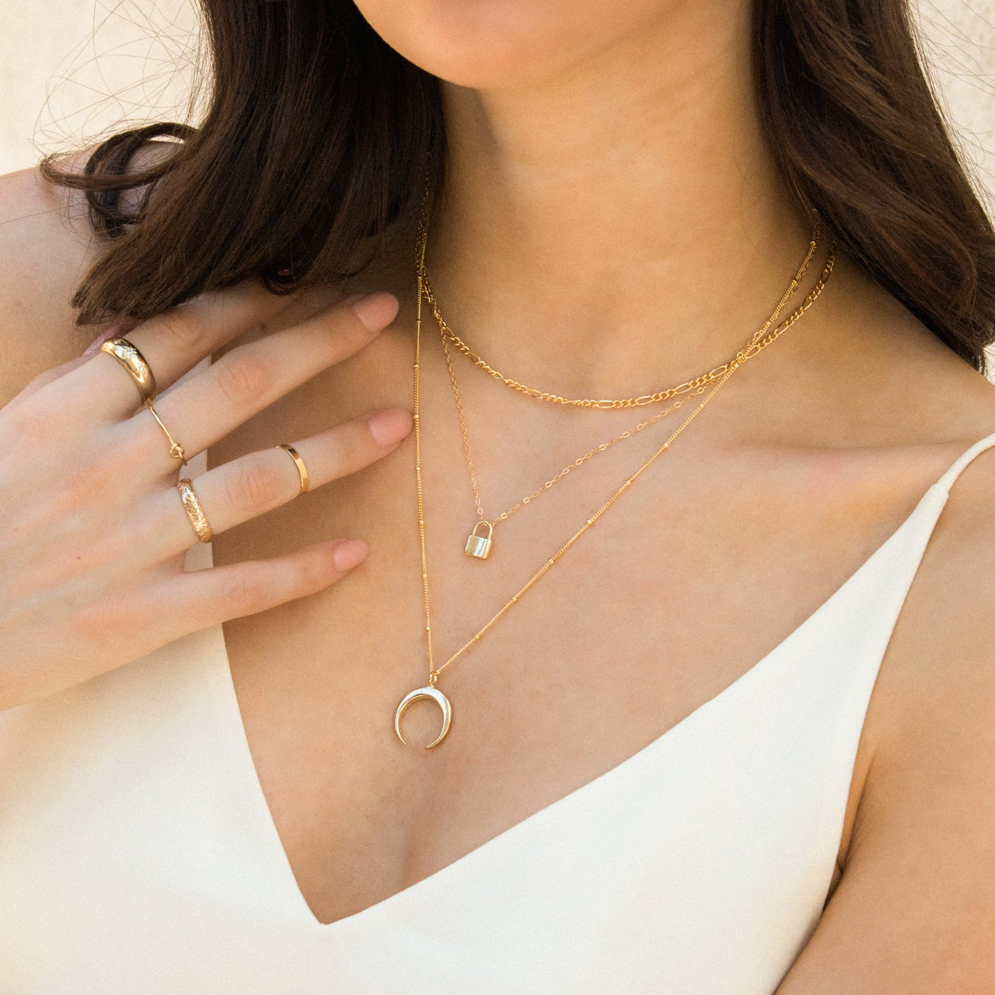 Tiny Lock Necklace | Simple & Dainty Jewelry