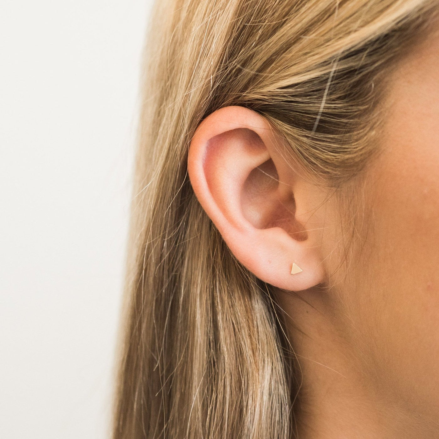 Triangle Stud Earrings | Simple & Dainty