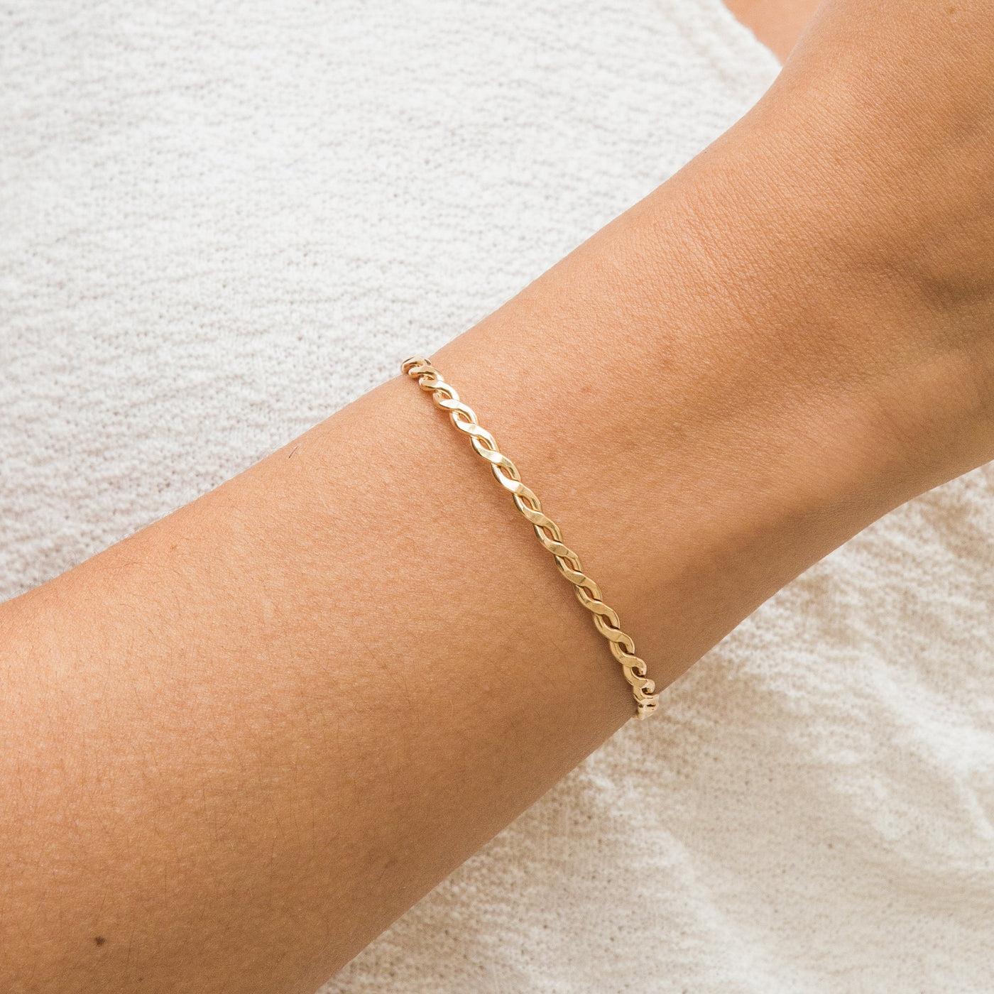 Twist Cuff Bracelet | Simple & Dainty Jewelry